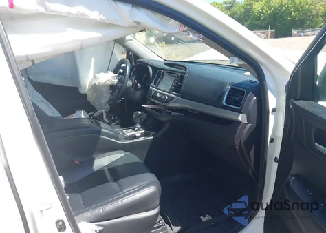 2016 Toyota Highlander Xle V6 from USA, damaged, VIN 5TDJKRFH3GS317584